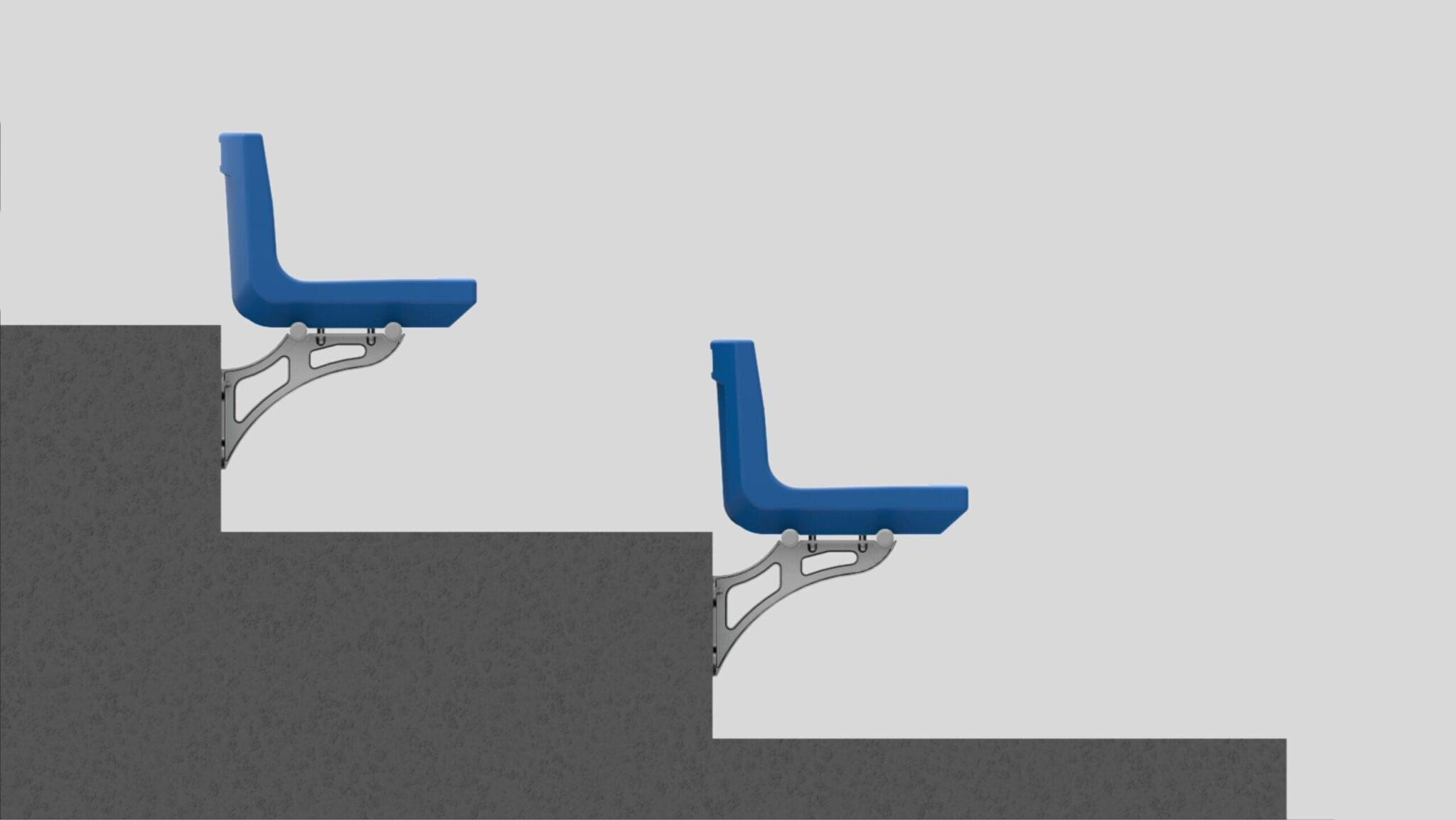 Wall Mount Buket Audience Seating-min